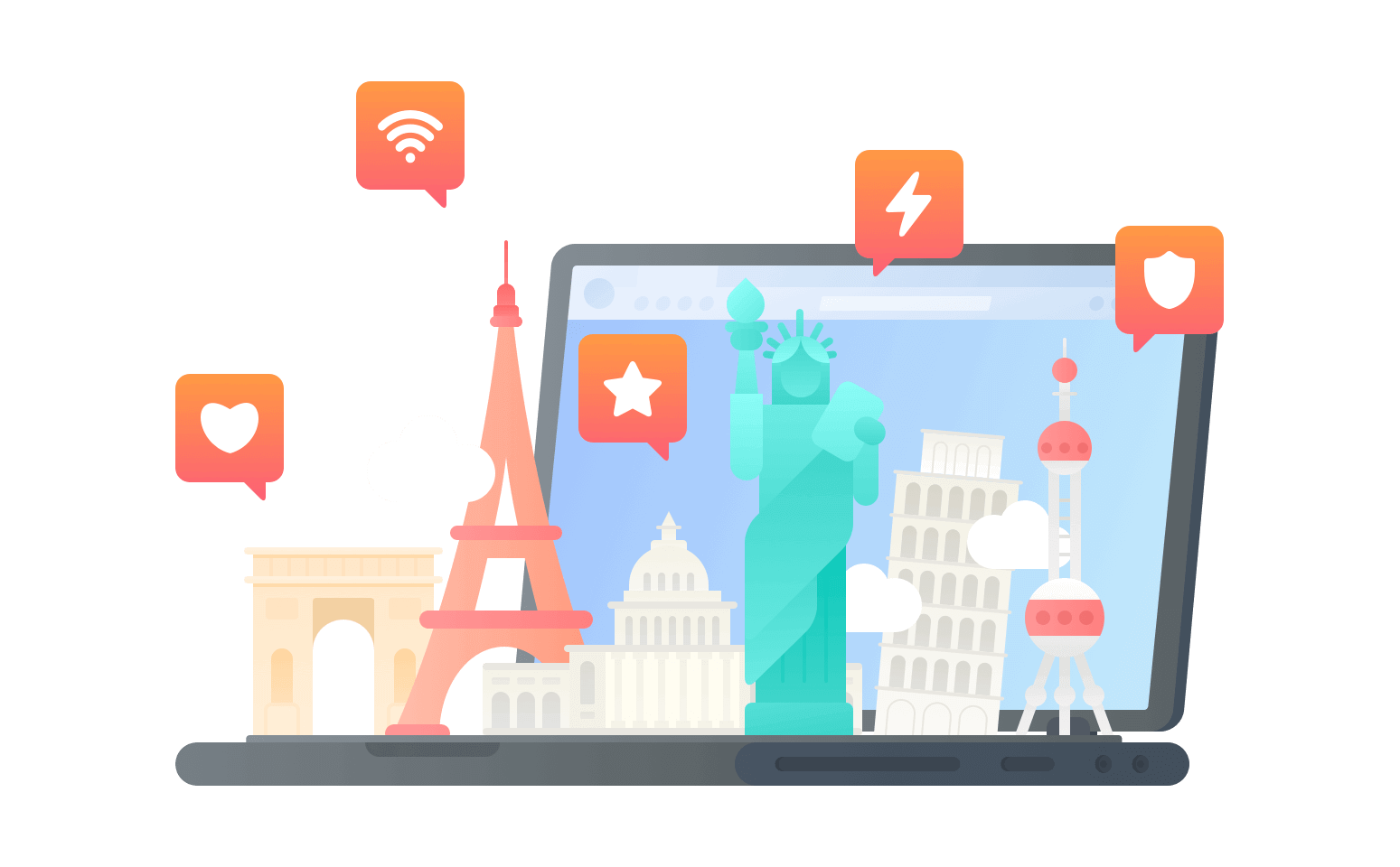 在巴西连接到中国的加速器 - 大陆VPN